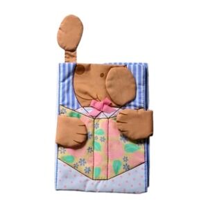 AVON Reading Rover Book Cover Bookmark Vintage Gift Collection Holds 7" Book NEW